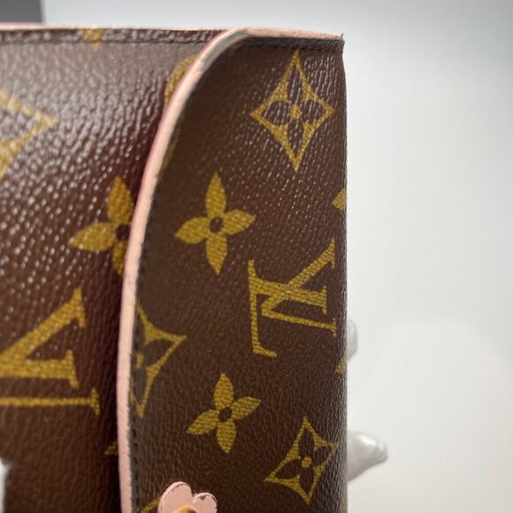 Louis Vuitton  Monogram Bloom Flower Emilie Wallet - Fuchsia - Preowned - Picture 4 of 15